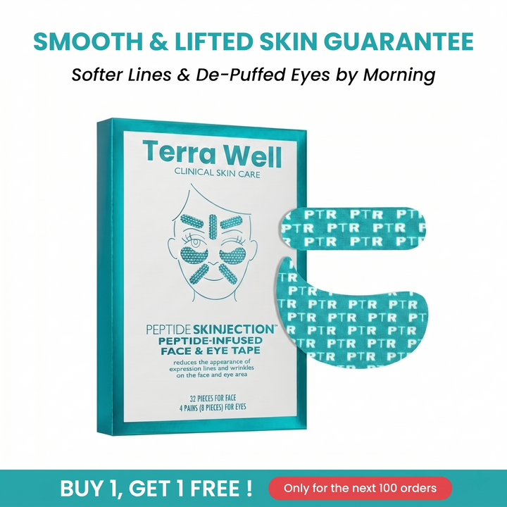 Peptide-Infused Face & Eye Tape